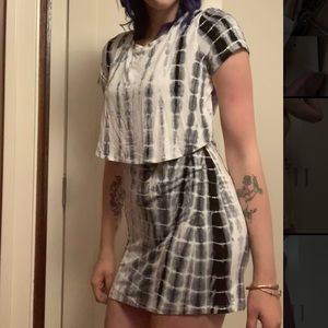 Moral Fiber Tie Dye T Shirt Dress